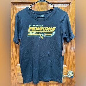 Pittsburgh Penguins Kids XL Short Sleeve Shirt NWT